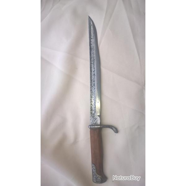 Couteau de tranche base baionnette allemande