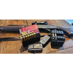 Carabine 7600 remington, 35 whelen + aimpoint 5000