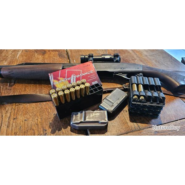 Carabine 7600 remington, 35 whelen + aimpoint 5000