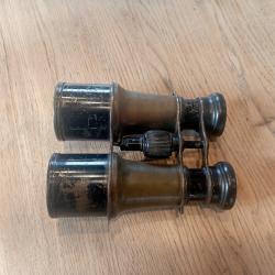 Jumelles anciennes laiton