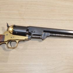 Pistolet / Revolver Cal 36 poudre Noir Navy Model made in Italiy  Euroarms Brescia