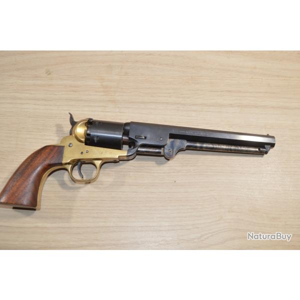 Pistolet / Revolver Cal 36 poudre Noir Navy Model made in Italiy  Euroarms Brescia