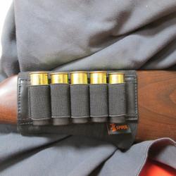 Cartouchiere de crosse 5 tubes cal 12