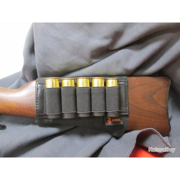 Cartouchiere de crosse 5 tubes cal 12