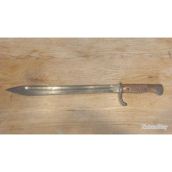 BAIONNETTE G98 ALLEMANDE PRUSSIENNE ALEX COPPEL SOLINGEN WW1 ORIGINAL