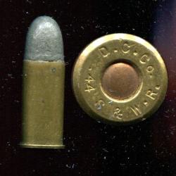 .44 S&W Russian - RARE ancienne fabrication - marquage : D.C.C.o. 44 S.&.W R. - grosse amorce cuivre