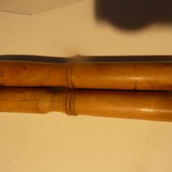 Deux bourroirs en buis