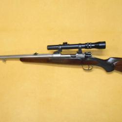 CARABINE MAUSER ALLEMANDE M98 - 9.3x62 - FINITION SATINÉE +OPTIQUE PECAR VARIABLE et MONTAGE EAW