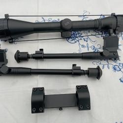 lunette 6X40 + Montage + bipied