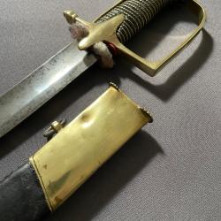 Sabre d'officier de cavalerie légère époque Révolution et Consulat