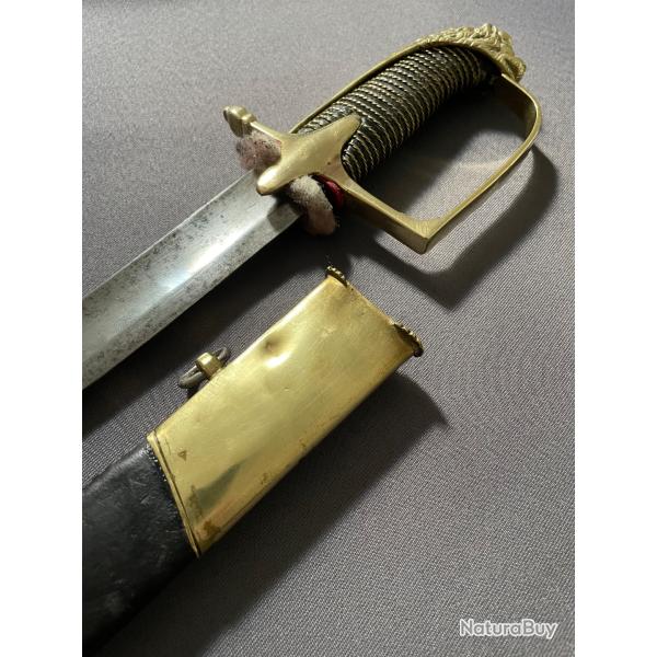 Sabre d'officier de cavalerie lgre poque Rvolution et Consulat