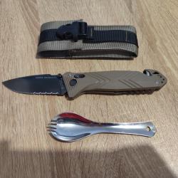 Couteau tattoo CAC armée française dernière génération