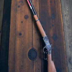 CARABINE WINCHESTER M73 SHORT RIFLE HIGH GRADE CAL 45COLT