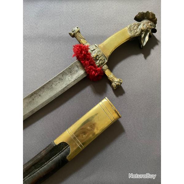 Sabre de sapeur d'infanterie poque Premier Empire
