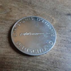 m&eacute;daille  &eacute;tat - unis d europe  deutschanld