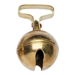 Grelot romain Januel en laiton doré - 28 mm