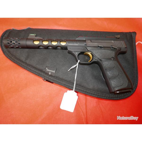 Pistolet BROWNING BUCKMARK Black Gold Vision HEX UFX, calibre .22 LR