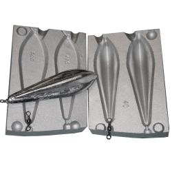 Moule à plomb TRILOBE 180/200 g