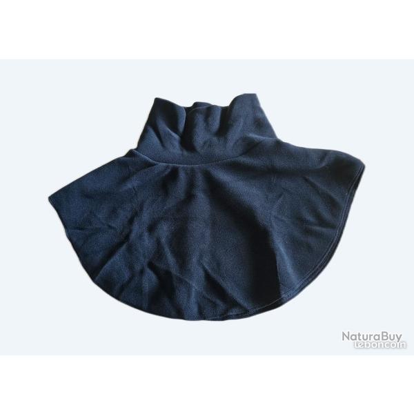 tour de cou motard polaire bleu marine