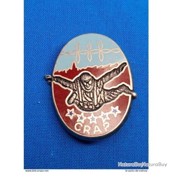 INSIGNE 1ER RHP CRAP COMMANDO RECHERCHE ACTION EN PROFONDEUR  1ER REG DE HUSSARDS PARACHUTISTES x