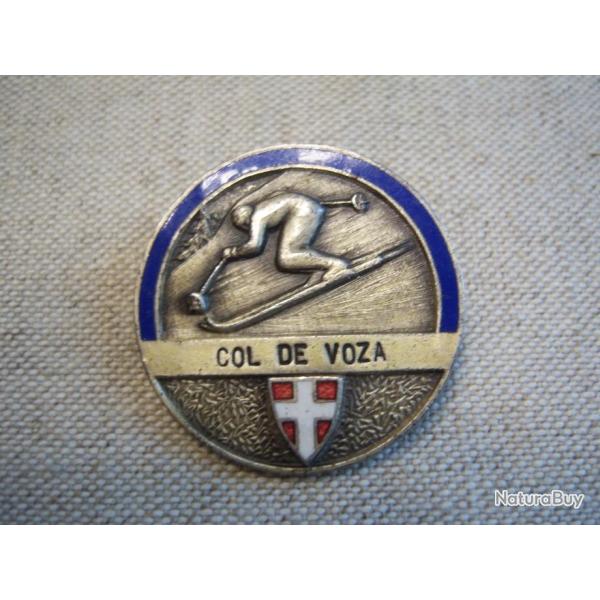 Chamonix  Mont Blanc insigne ski montagne  col de Voza   Les Houches    : augis lyon