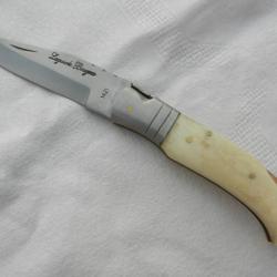 couteau Laguiole Bougna manche os - longueur 21 cm