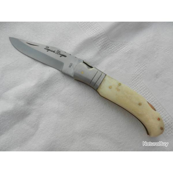 couteau Laguiole Bougna manche os - longueur 21 cm