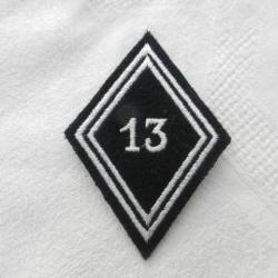 losange de bras mod&egrave;le 45 13&egrave;me r&eacute;giment de dragons parachutistes