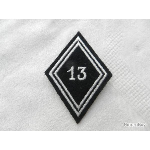 losange de bras mod�le 45 13�me r�giment de dragons parachutistes