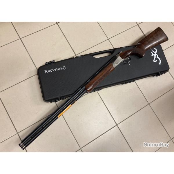 Vends fusil BROWNING B825 SPORTER cal.12mag canon 81cm busc amovible