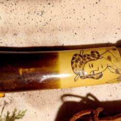 Couteau japonais Tanto geisha