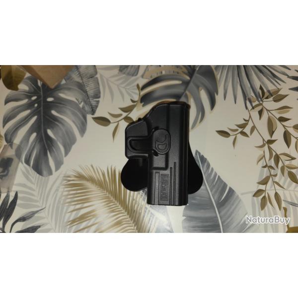 Holster glock et bouton d'jection chargeur