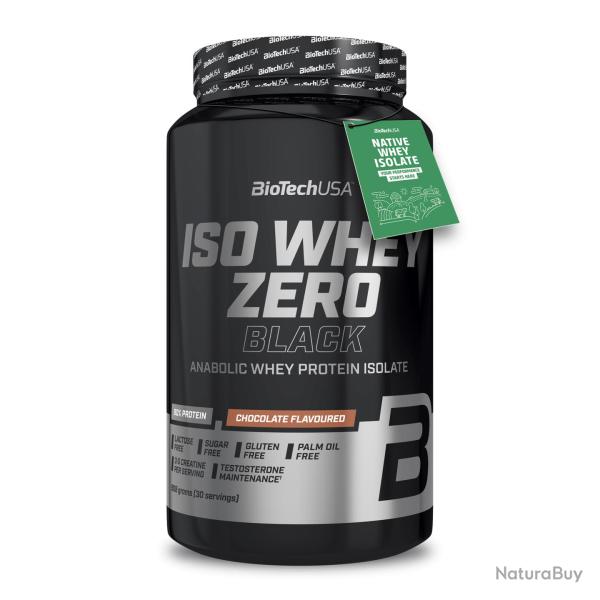 BIOTECH ISO WHEY ZERO BLACK - Go�t Chocolat - 908g