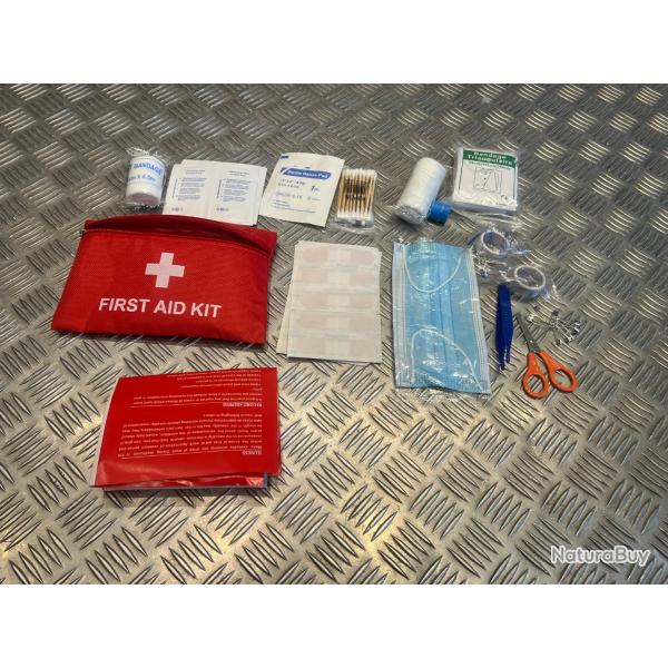 pharmacie premier secours urgence survie randonne voiture maison kit urgence