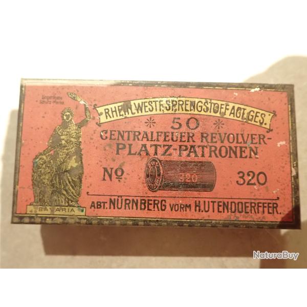 Boite de 50 cartouches calibre 320. RWS