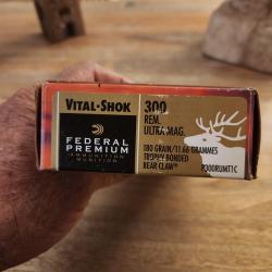 Balles 300remington ultra magnum federal