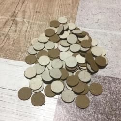 LOT DE 80 CARTONS BLANCS DE CALIBRE 14mm