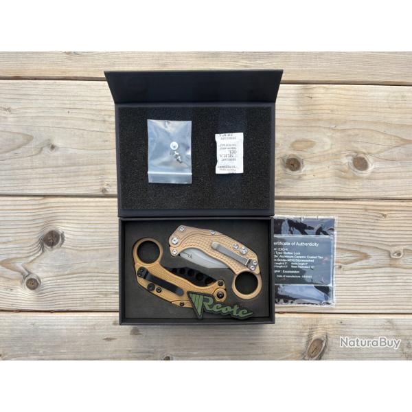 Couteau Reate Exo-K OD Gravity Karambit Kit avec trainer