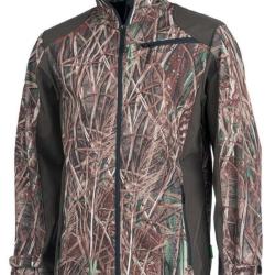 BLACK FRIDAY TREELAND - VESTE SOFTSHELL ROSEAUX - T404