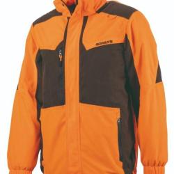 BLACK FRIDAY Somlys veste chaude imperméable avec capuche amovible orange 414N