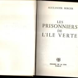 les prisonniers de l'ile verte d'alexander berger , irlande ,