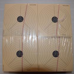 1000 carton-cibles 15 x 15 cm