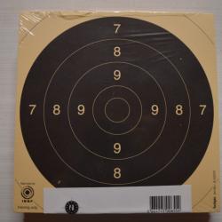 Cartons centre cible C50 21 x 21 cm