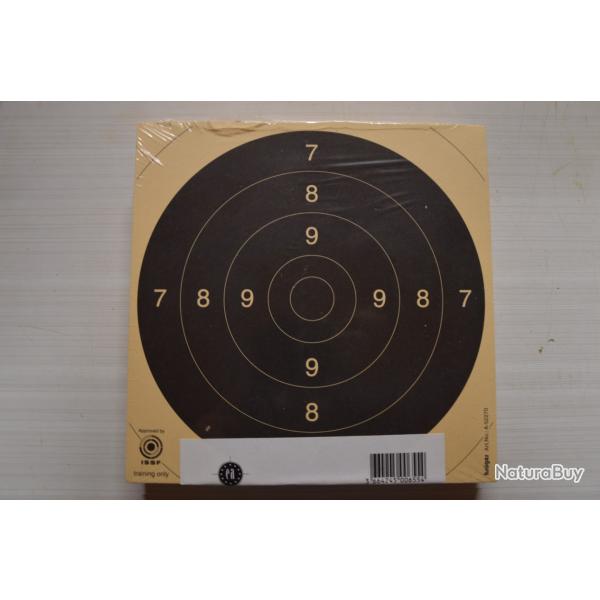 Cartons centre cible C50 21 x 21 cm