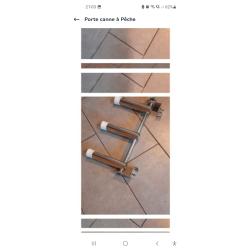 Porte 3 cannes à Pêche