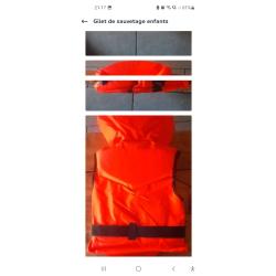 Gilet de sauvetage enfant 100n