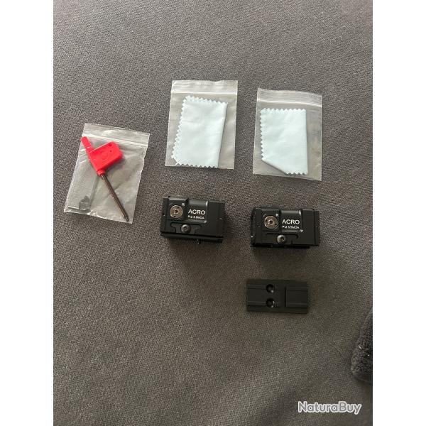 1 Sans prix de rserve Lot 2 Aimpoint acro p2 neuf