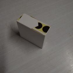 Pastilles autocollantes noires diam. 19