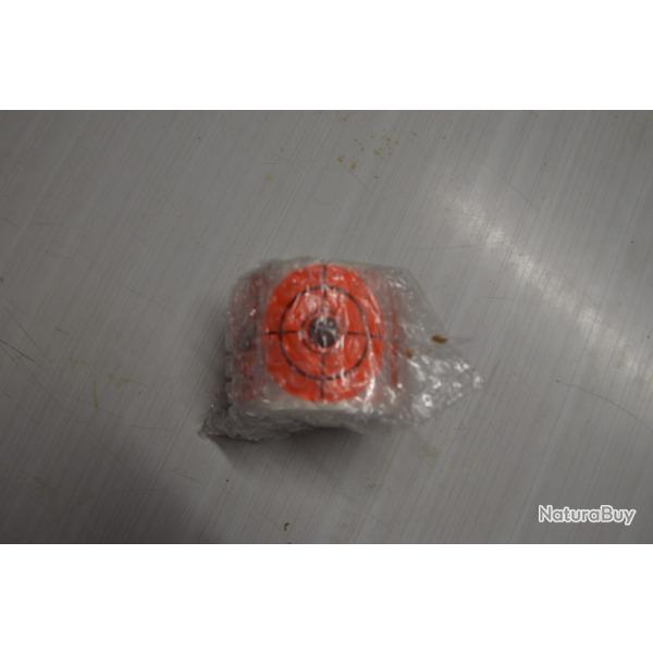 Pastilles autocollantes orange diam. 50