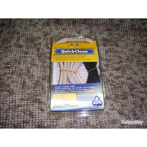 destockage : cordon de nettoyage avec brosse incorpor� QUICKCLEAN de calibre 8mm